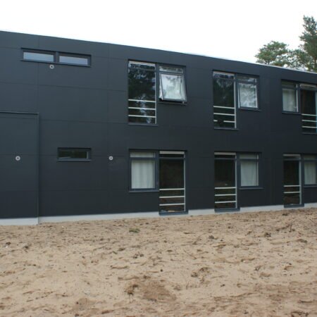 Modulinės universiteto patalpos